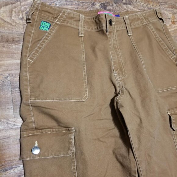 Empyre Pants Denim Jean size 12 Skater Casual Tan - Picture 3 of 6